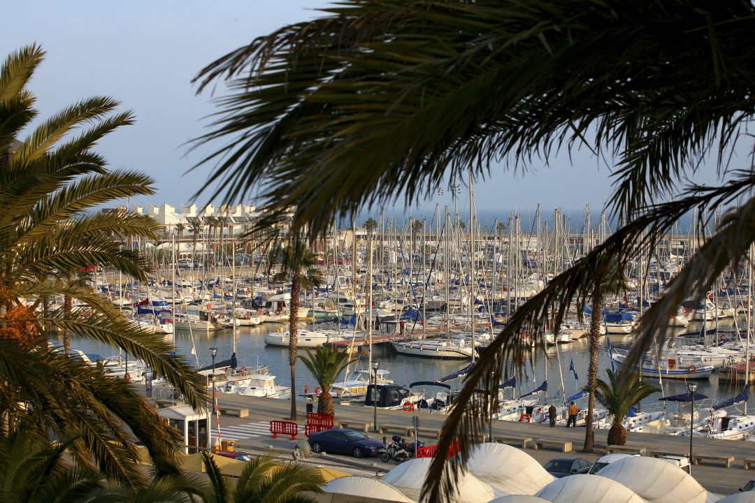 Imagen del Port Olímpic de Barcelona Imagen del Port Olímpic de Barcelona