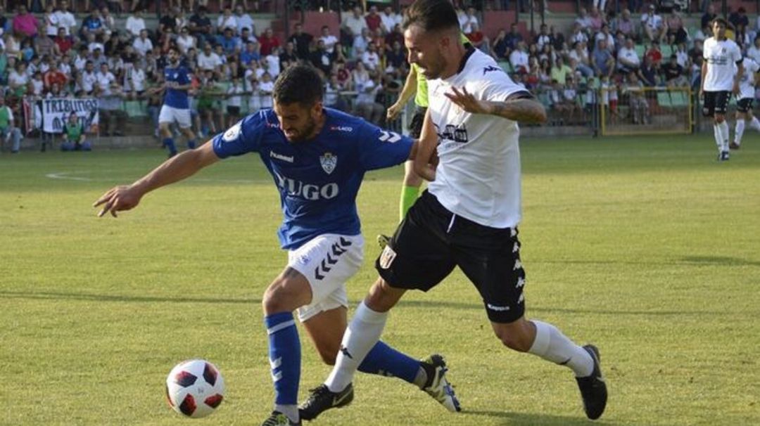 Dani Espinar ante el Socuéllamos. Dani Espinar ante el Socuéllamos.