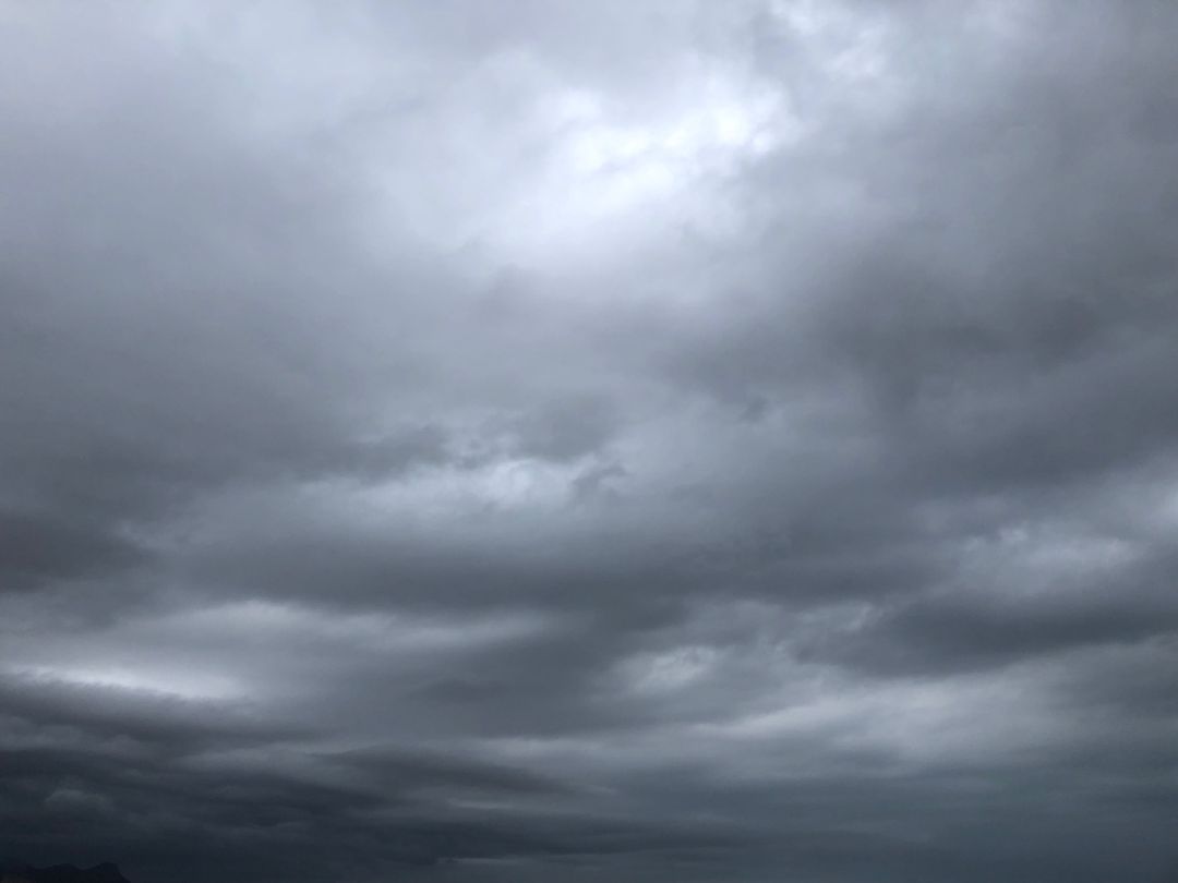 Nubes en la Safor este pasado mes de agosto. Nubes en la Safor este pasado mes de agosto.