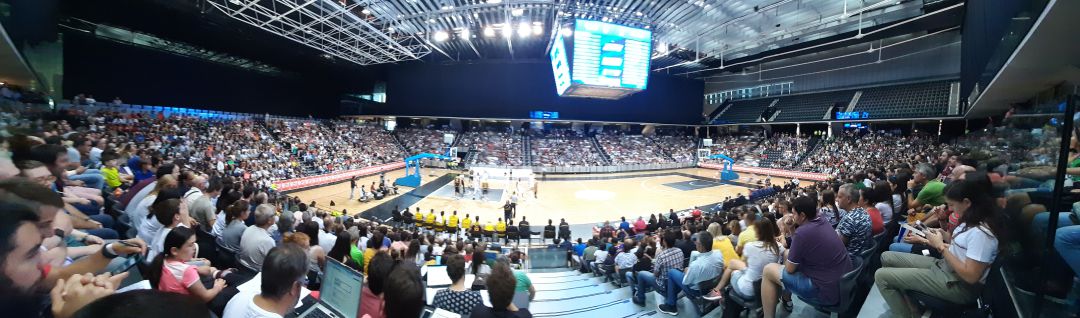 El Navarra Arena supera otra prueba con baloncesto de élite El Navarra Arena supera otra prueba con baloncesto de élite