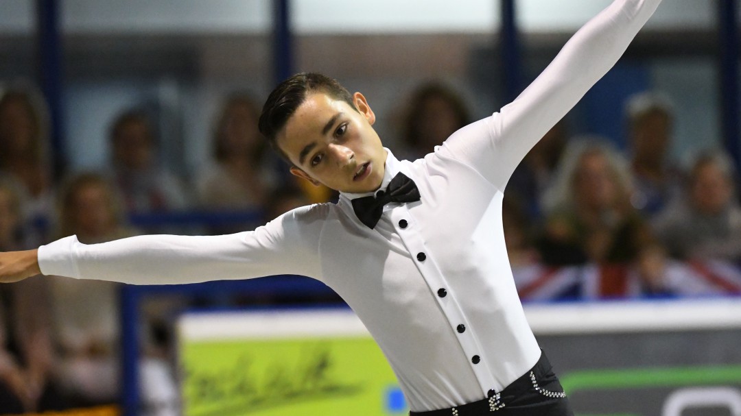 Héctor Díez, campeón de Europa de Patinaje Artístico