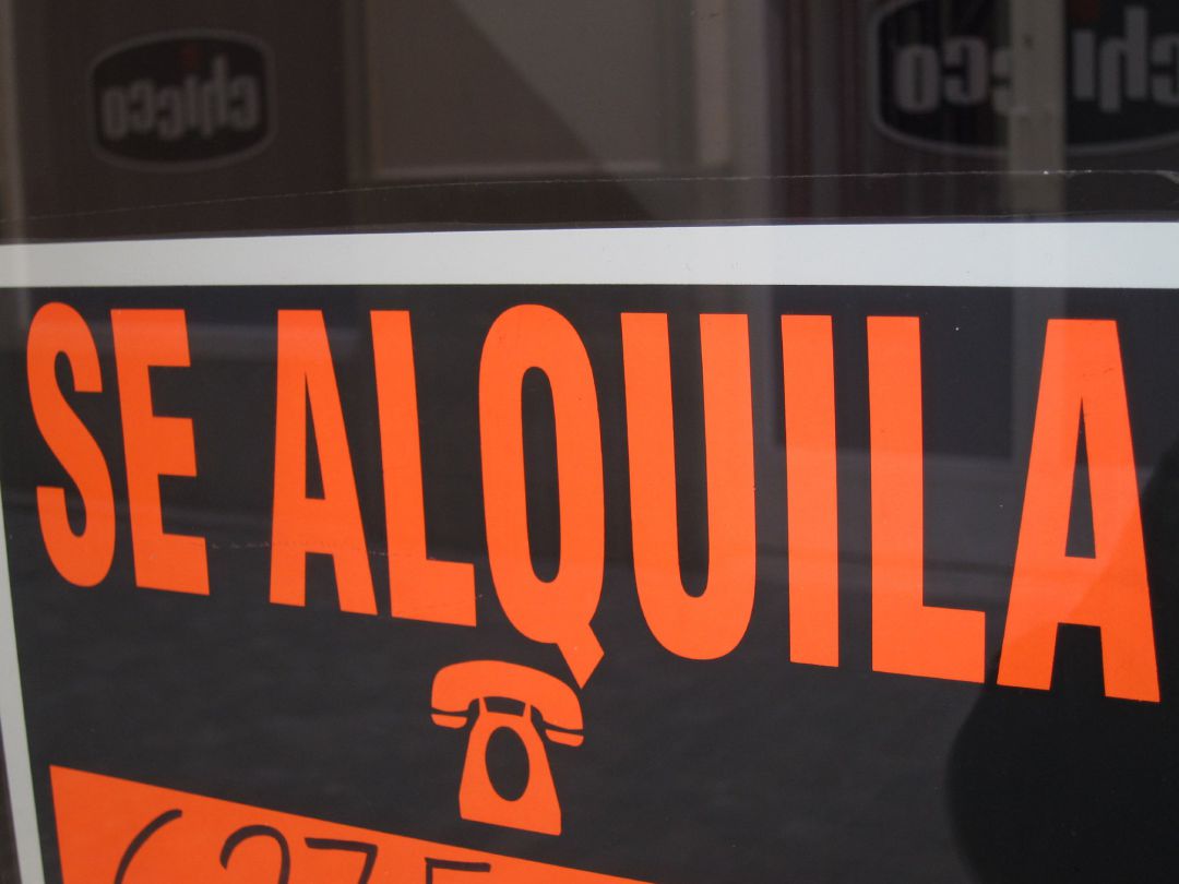 Cartel de 'Se Alquila' Cartel de 'Se Alquila'