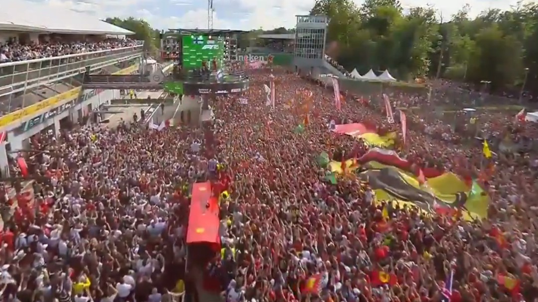 El momento del fin de semana: nueve años después vuelve a sonar el himno italiano en Monza