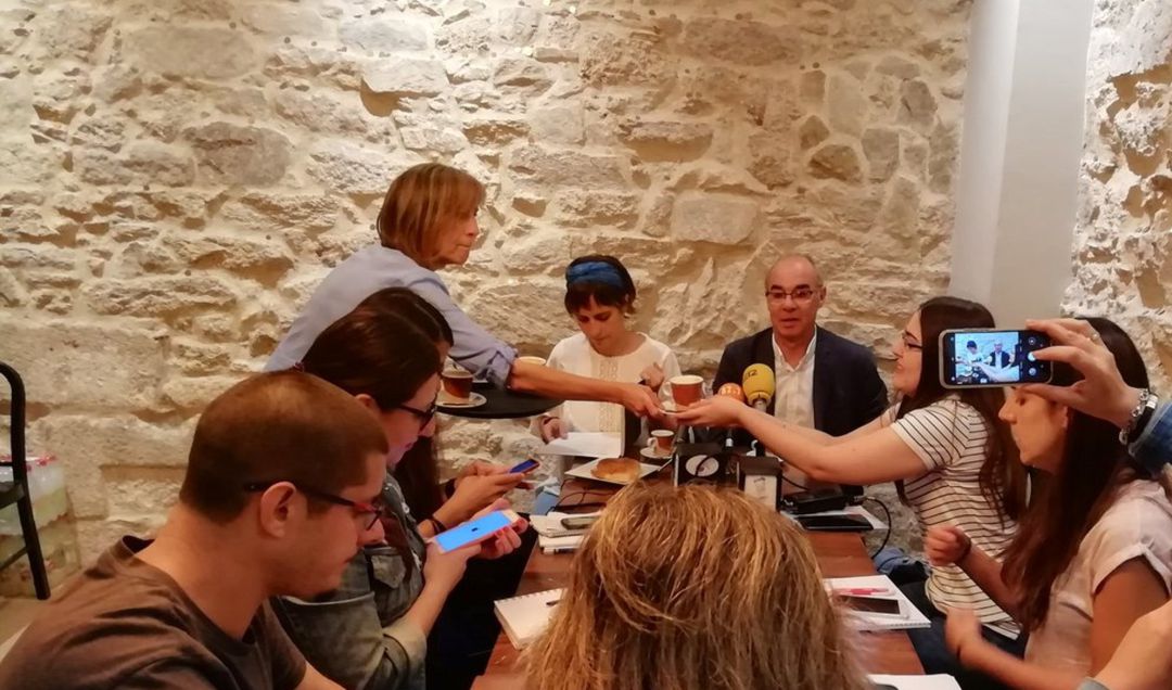 Rueda de prensa del BNG Rueda de prensa del BNG