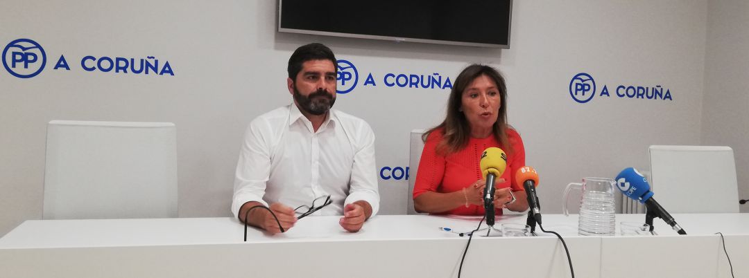 Beatriz Mato, del PP, en rueda de prensa Beatriz Mato, del PP, en rueda de prensa