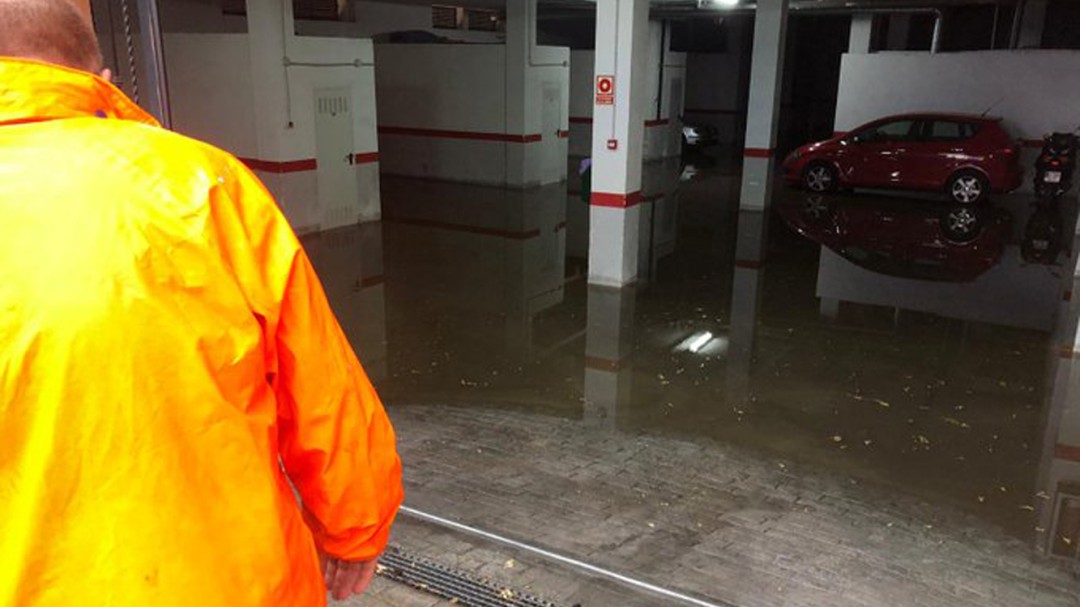 Inundaciones en una veintena de municipios de Granada