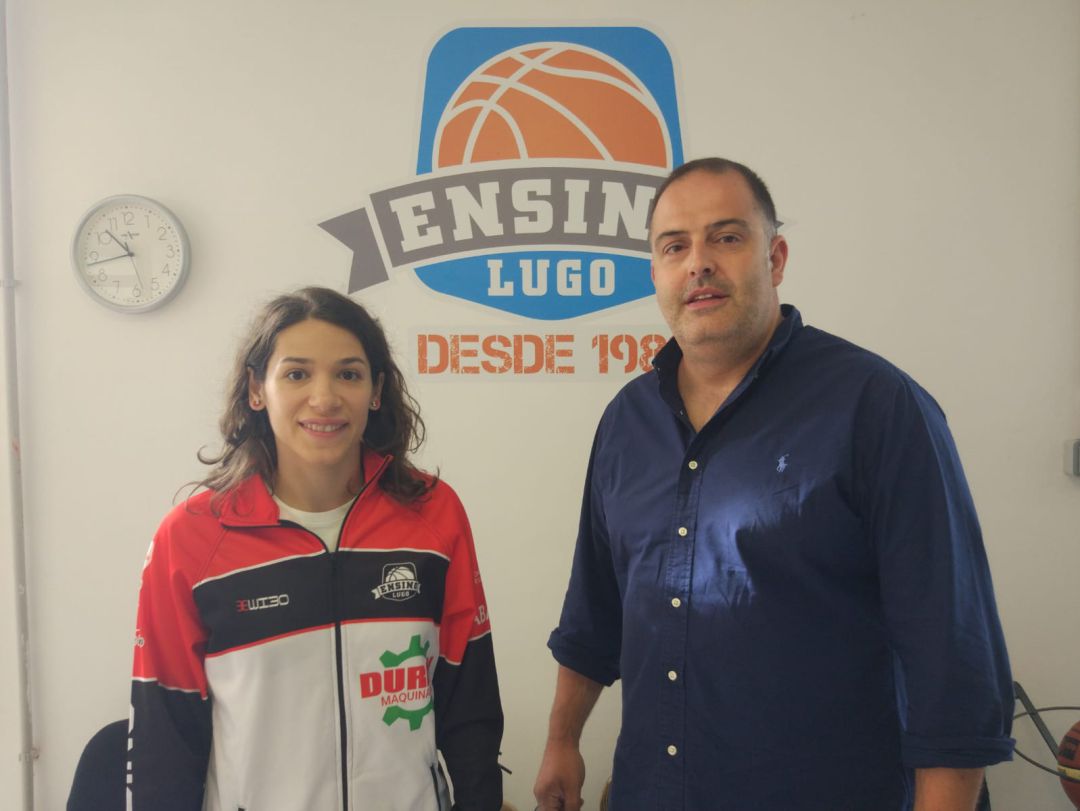 Aleksandra Stanacev na súa presentació Aleksandra Stanacev na súa presentació