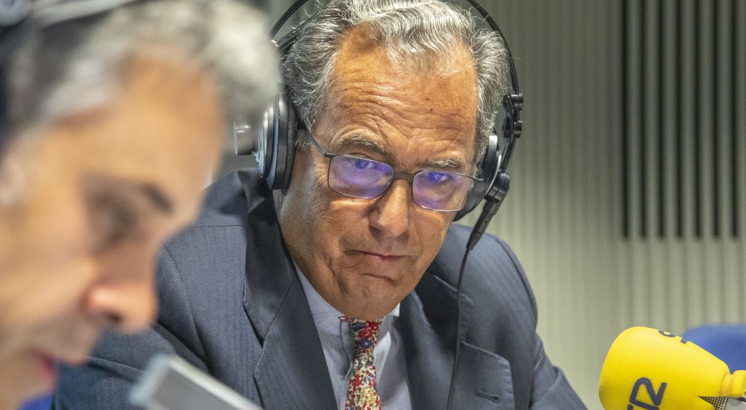 El consejero de Educación Enrique Ossorio durante la entrevista en La Ventana de Madrid El consejero de Educación Enrique Ossorio durante la entrevista en La Ventana de Madrid