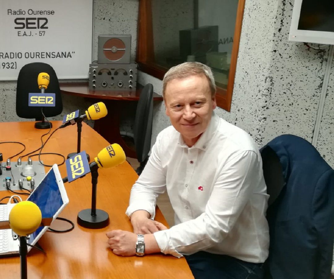 El secretario provincial del PSdeG- PSOE, Rafael Rodríguez Villarino, en Hoy por Hoy Ourense El secretario provincial del PSdeG- PSOE, Rafael Rodríguez Villarino, en Hoy por Hoy Ourense