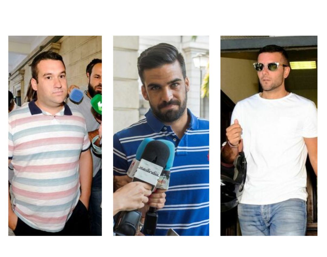 El juicio por robo de gafas a 3 miembros de La Manada será por multivideoconferencia El juicio por robo de gafas a 3 miembros de La Manada será por multivideoconferencia