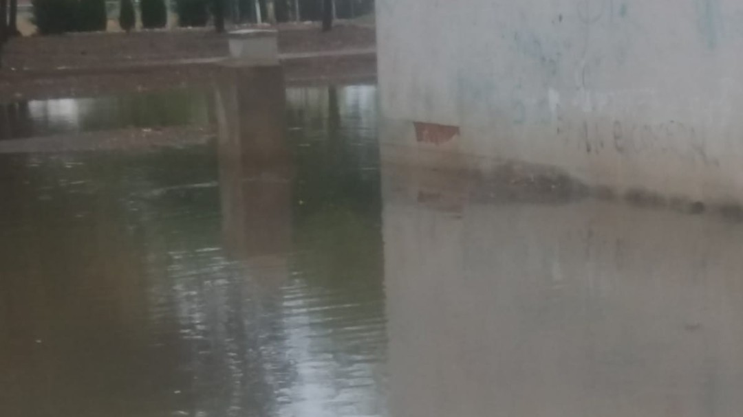 Una intensa tormenta provoca inundaciones en Viso del Marqués