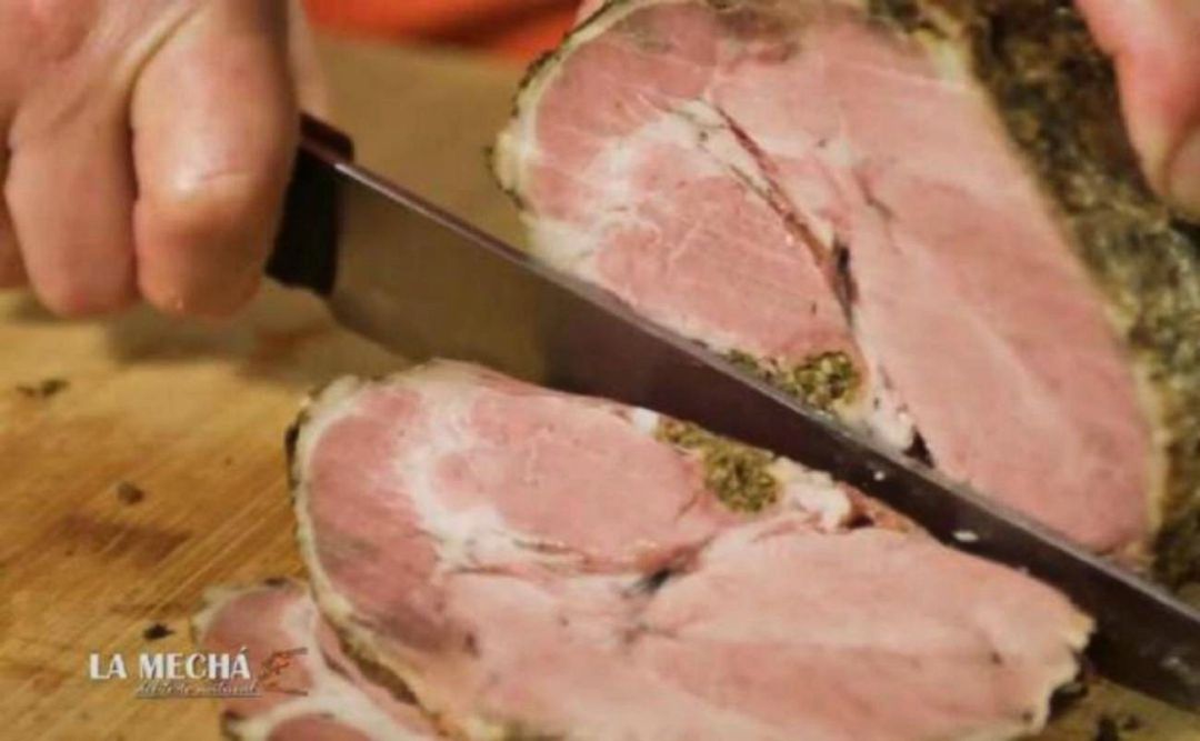 Captura de imagen del vídeo promocional de la marca 'La Mechá', de la que ha partido el actual brote de listeriosis Captura de imagen del vídeo promocional de la marca 'La Mechá', de la que ha partido el actual brote de listeriosis