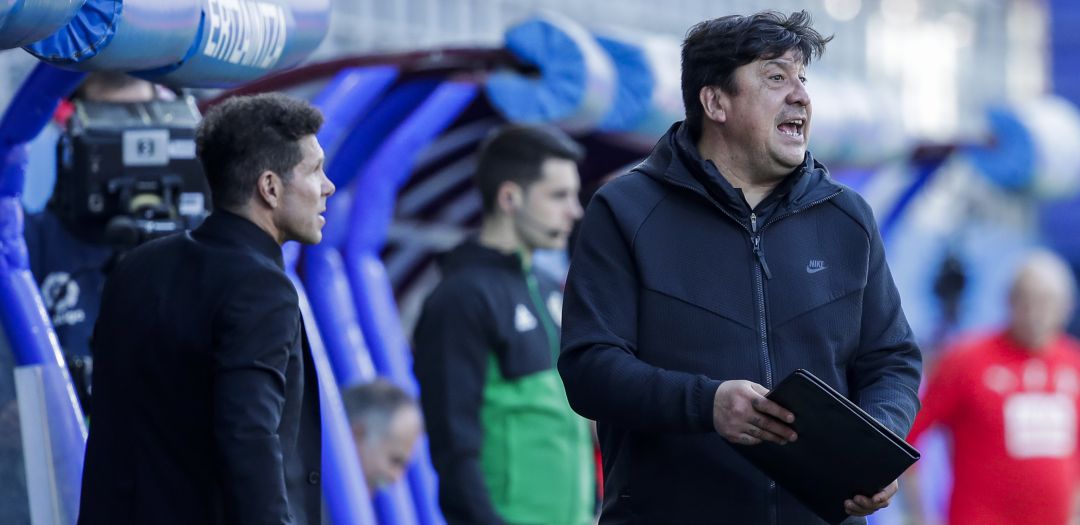 Germán Burgos, durante un partido con el Atlético de Madrid Germán Burgos, durante un partido con el Atlético de Madrid