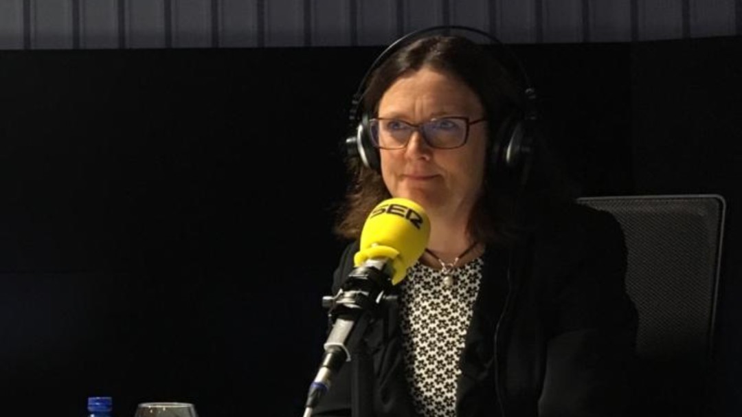 Cecilia Malmström: "La guerra comercial provoca incertidumbre y la no inversión de las empresas"
