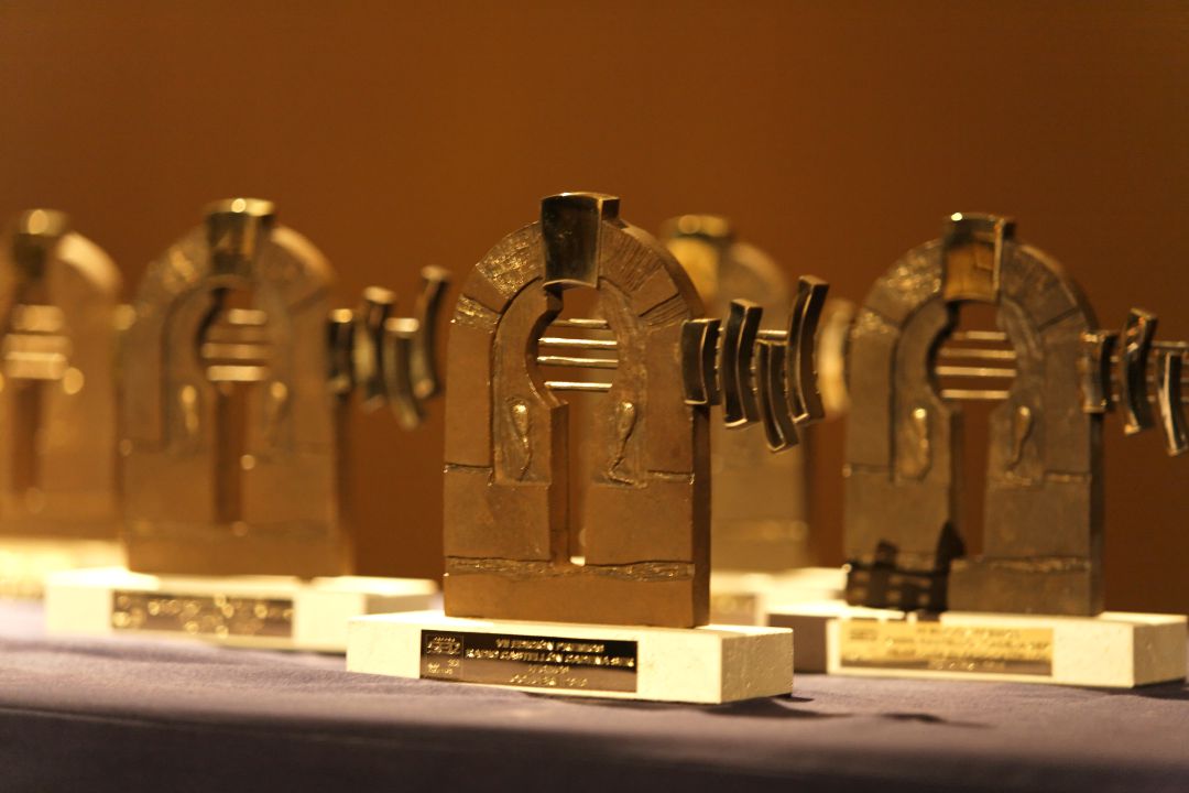 Escultura conmemorativa de los Premios Radio Castellón Escultura conmemorativa de los Premios Radio Castellón