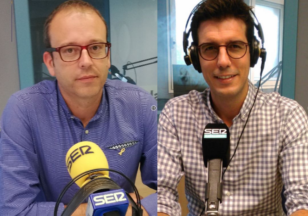 L'alcalde de Mollerussa, Marc Solsona, (esquerra) i el primer tinent d'alcalde a Lleida, Toni Postius (dreta) L'alcalde de Mollerussa, Marc Solsona, (esquerra) i el primer tinent d'alcalde a Lleida, Toni Postius (dreta)