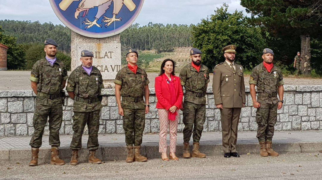 Homenaje a los héroes de la Brilat en Mali