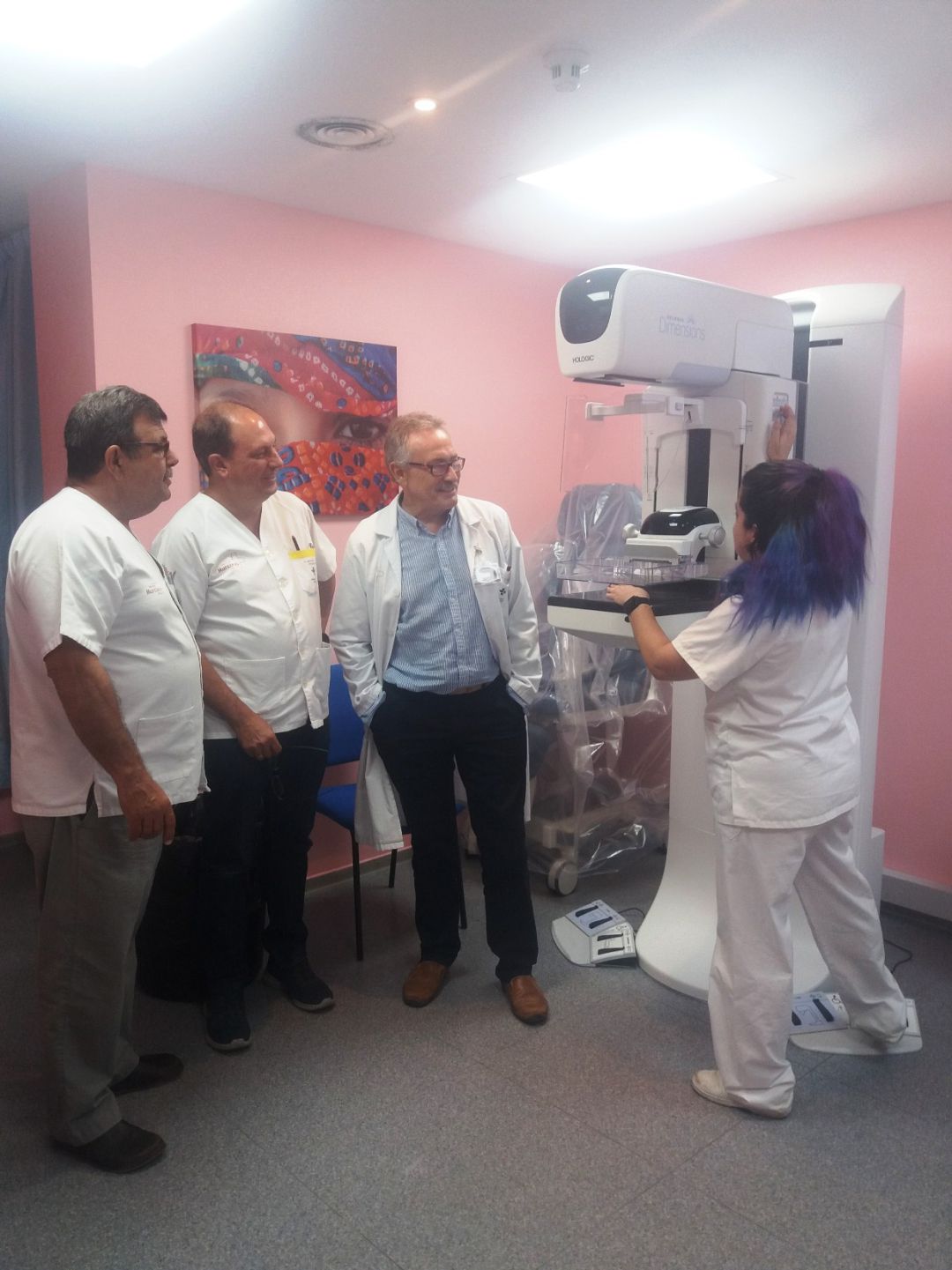 El SMS incorpora un nuevo mamógrafo de última generación al Hospital del Rosell El SMS incorpora un nuevo mamógrafo de última generación al Hospital del Rosell