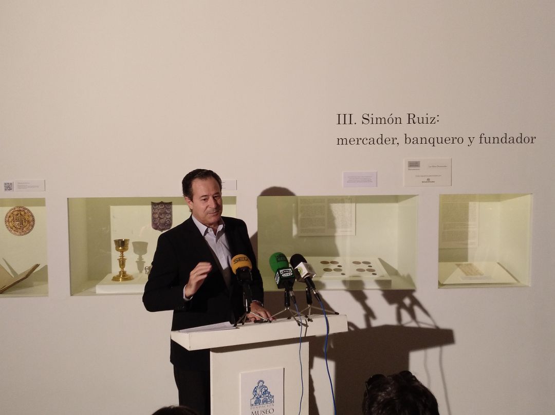 Antonio Sánchez del Barrio explica las piezas destacadas del Museo Antonio Sánchez del Barrio explica las piezas destacadas del Museo