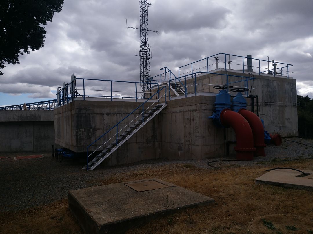 Estación de Tratamiento de Agua Potable (ETAP), en Ávila Estación de Tratamiento de Agua Potable (ETAP), en Ávila