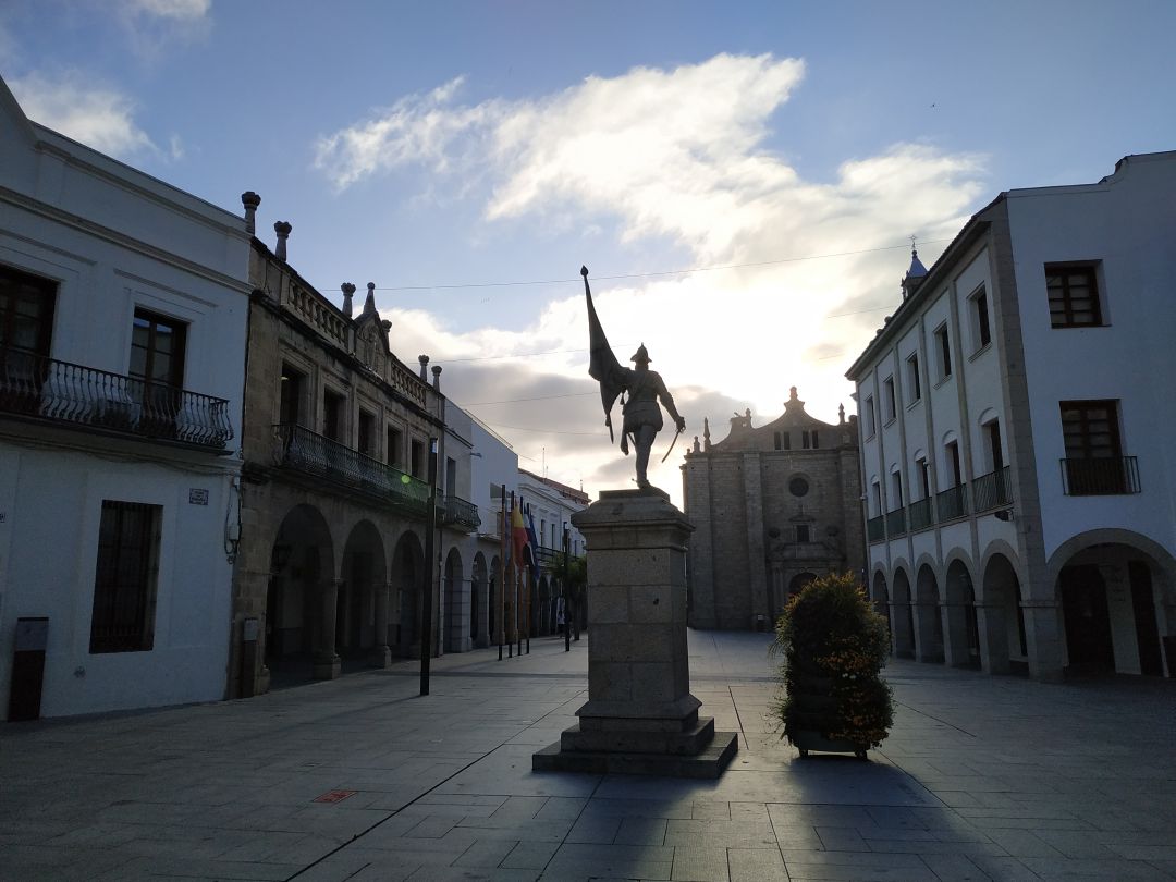 Plaza de España de Villanueva de la Serena Plaza de España de Villanueva de la Serena