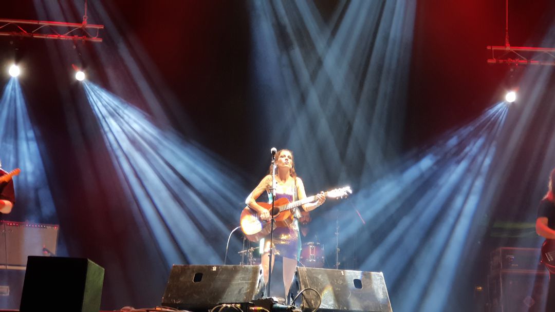 Actuación de Carmencita Calavera en el Zaidín Rock del 2018 Actuación de Carmencita Calavera en el Zaidín Rock del 2018
