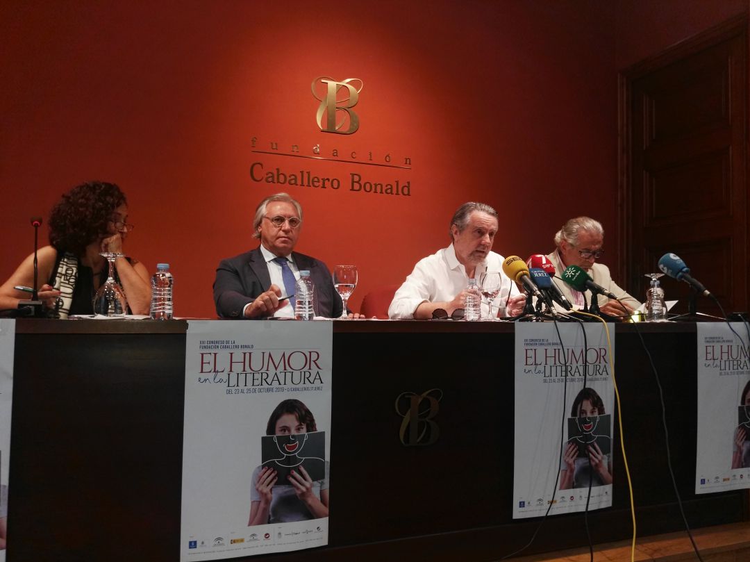 Presentación del XXI Congreso de la Fundación Caballero Bonald Presentación del XXI Congreso de la Fundación Caballero Bonald