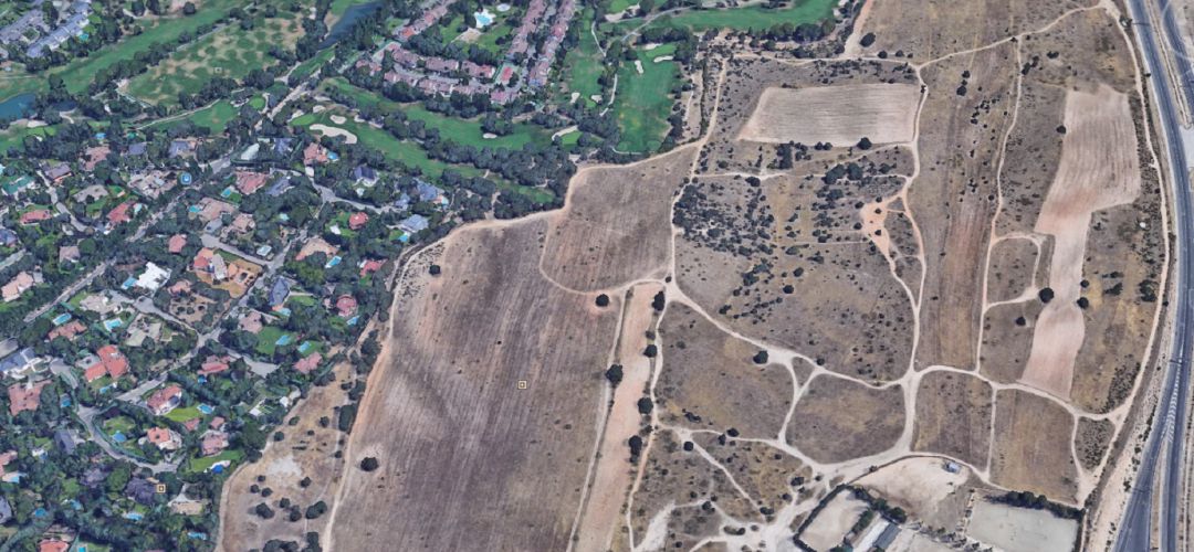 Situación del desarrollo de La Carrascosa en La Moraleja Situación del desarrollo de La Carrascosa en La Moraleja
