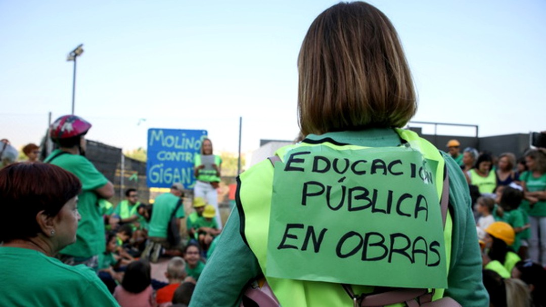 Otra vuelta al cole "caótica" en Getafe