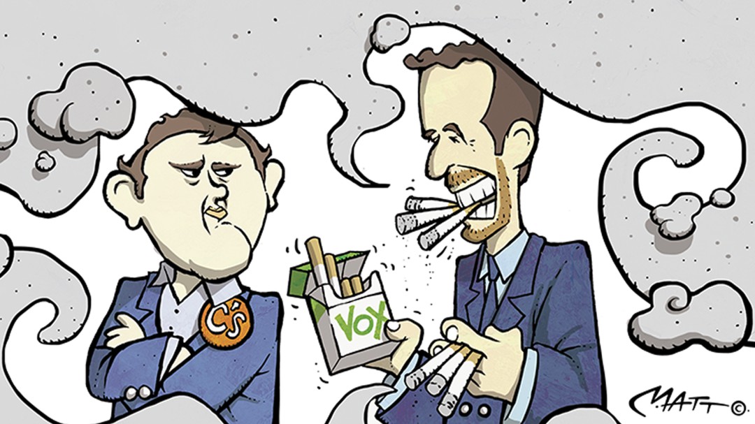 PP y Ciudadanos a vueltas con España fuma
