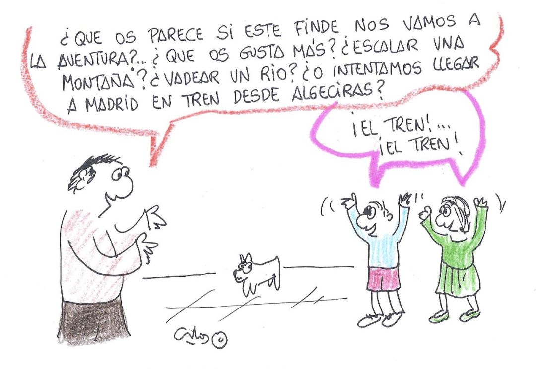 "La viñeta de Villanueva" y el tren aventura: "La viñeta de Villanueva" "La viñeta de Villanueva" y el tren aventura: "La viñeta de Villanueva"