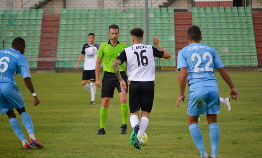 Un momento de un partido. Un momento de un partido.