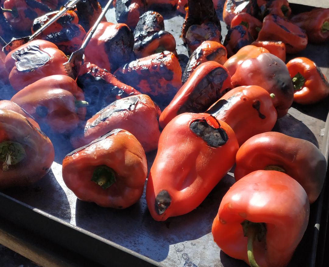 Pimientos asados del Bierzo Pimientos asados del Bierzo
