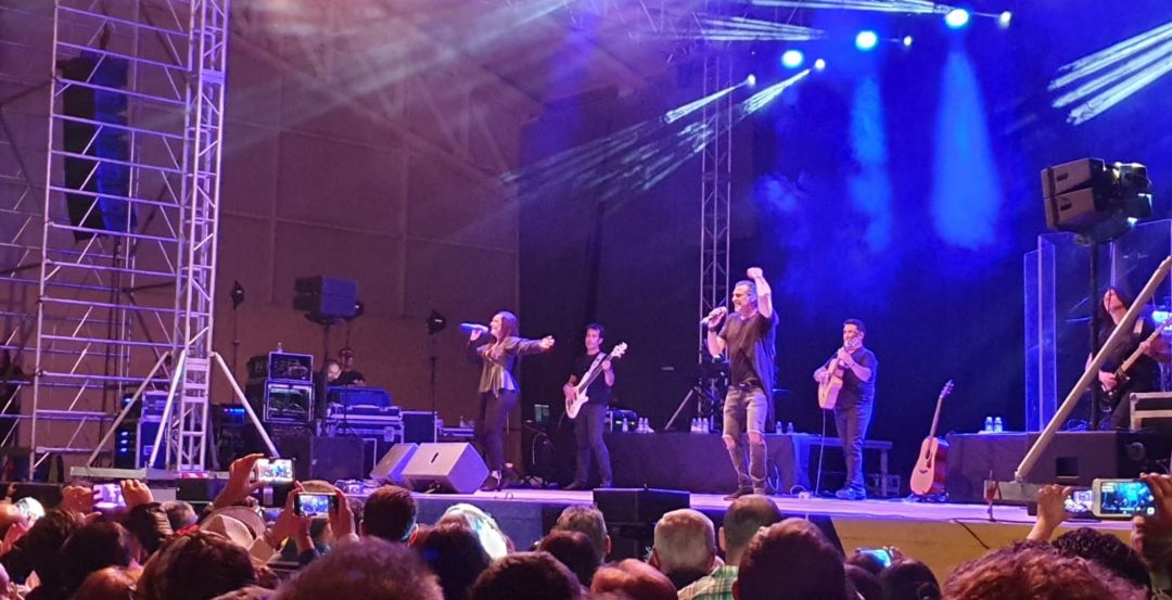 Camela encandila a casi 5.000 personas en Tarancón Camela encandila a casi 5.000 personas en Tarancón