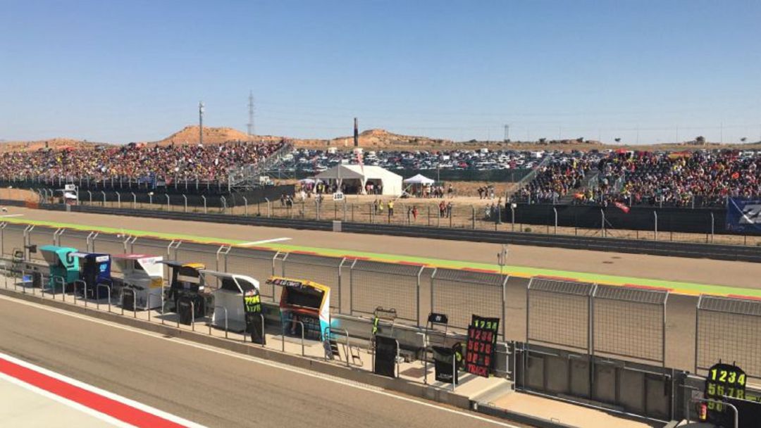 Circuito de Motorland en Alcañiz (Teruel) Circuito de Motorland en Alcañiz (Teruel)