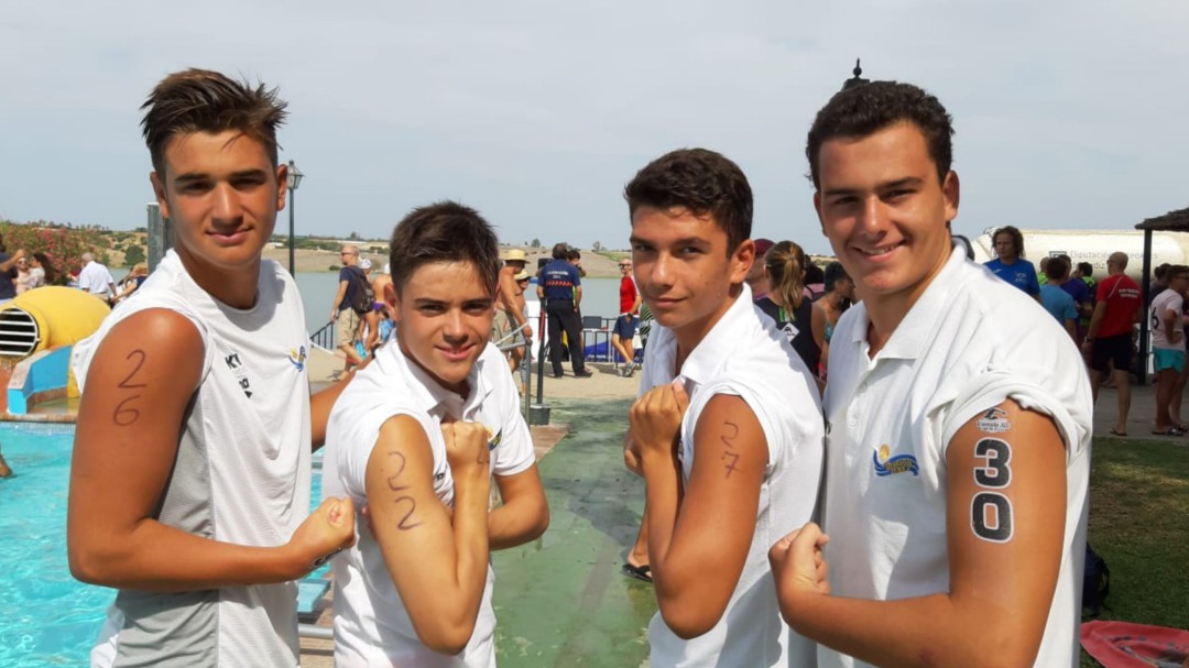 El DKV Jerez copa los primeros puestos en la II Travesía JSR Lago de Arcos