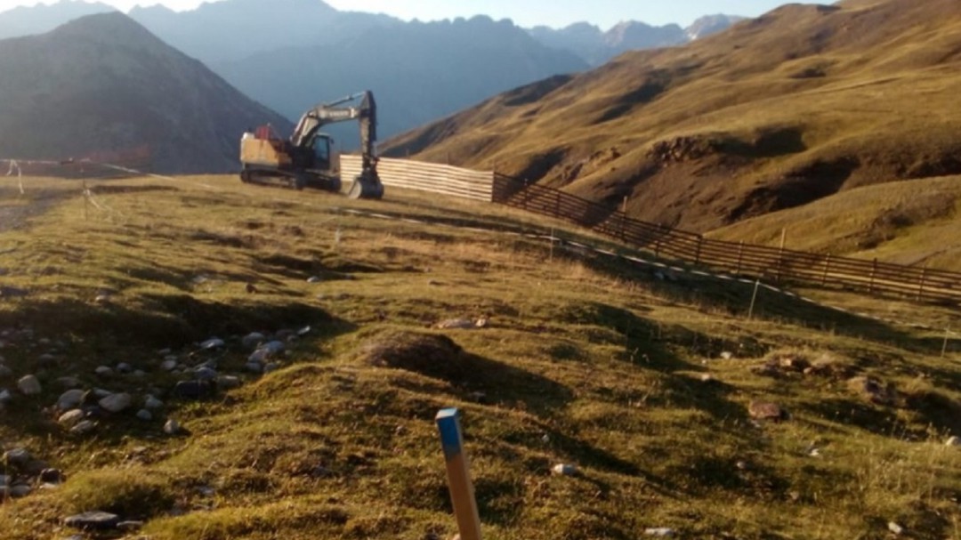 Primeros trabajos para ampliar Cerler por Castanesa