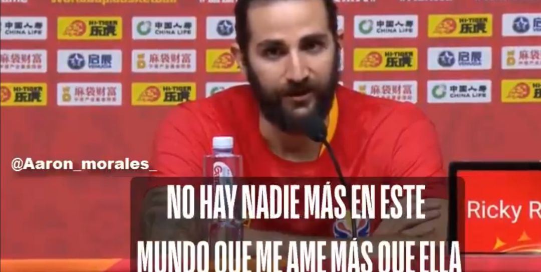 Ricky Rubio le dedica unas emotivas palabras a su madre tras conquistar el Mundial con España Ricky Rubio le dedica unas emotivas palabras a su madre tras conquistar el Mundial con España