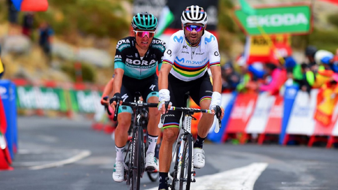 Valverde está "orgulloso" del segundo puesto en La Vuelta