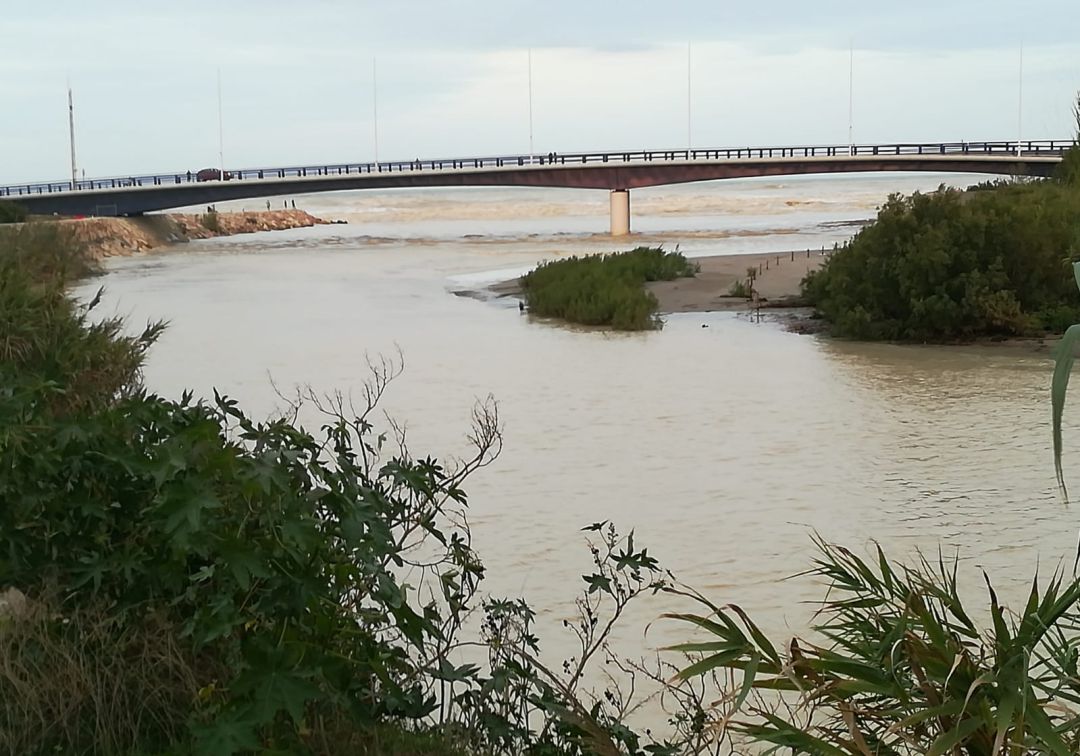 La gota fría deja 98 l/m2 de lluvia en la ciudad de Gandia
