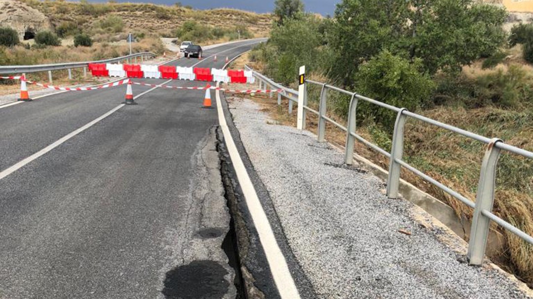 Las lluvias en la comarca de Baza desvelan las debilidades de la 'España vaciada'