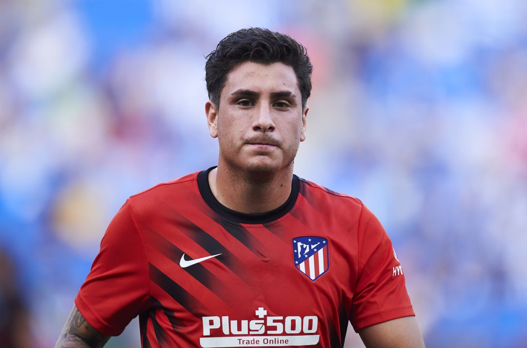Giménez, jugador del Atlético de Madrid Giménez, jugador del Atlético de Madrid