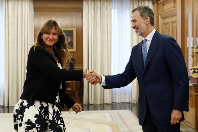 Segundo día de la ronda de contactos del Rey Felipe VI con representantes políticos ante un hipotético debate de investidura Segundo día de la ronda de contactos del Rey Felipe VI con representantes políticos ante un hipotético debate de investidura