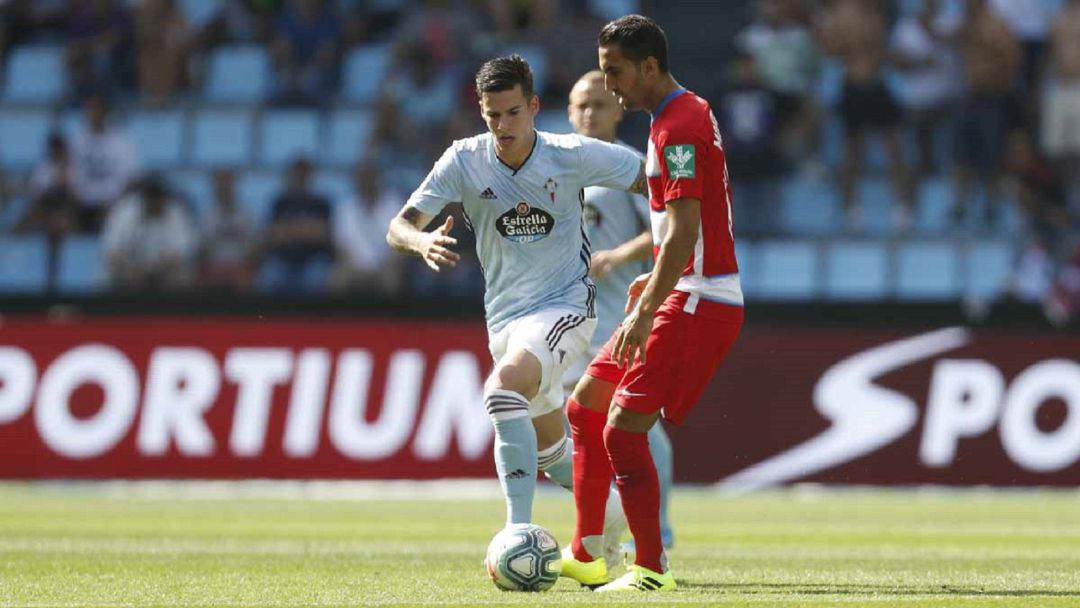 Santi Mina sufrió una entrada similar a las de las expulsiones del Celta que no fue revisada Santi Mina sufrió una entrada similar a las de las expulsiones del Celta que no fue revisada