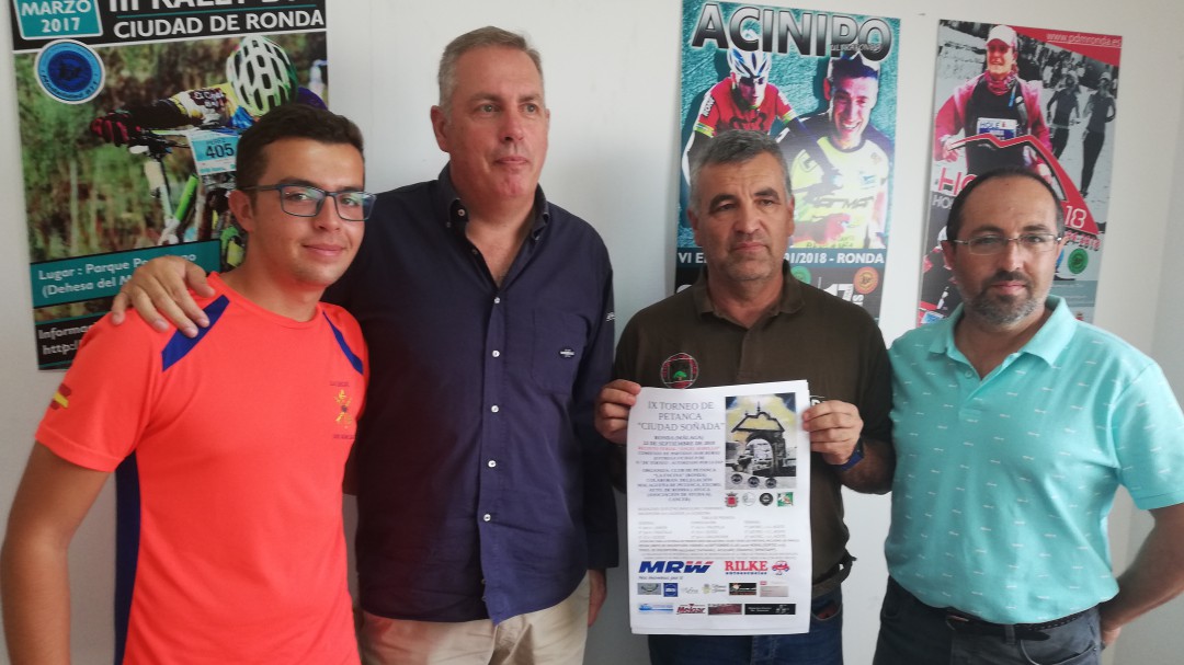 Deportes y el Club La Encina presentan el IX Torneo de Petanca 'Ciudad Soñada'