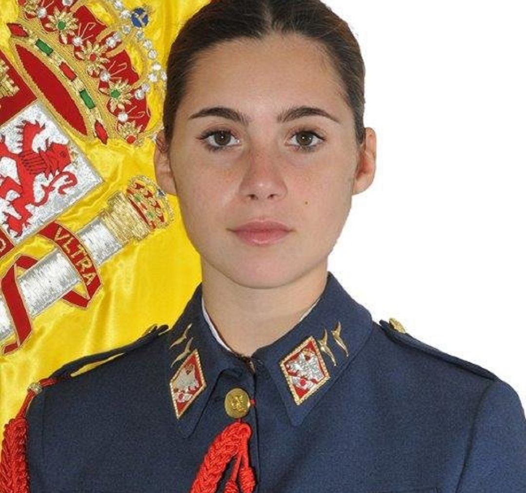 La alférez, Rosa María Almirón Otero, fallecida en el accidente de San Javier La alférez, Rosa María Almirón Otero, fallecida en el accidente de San Javier