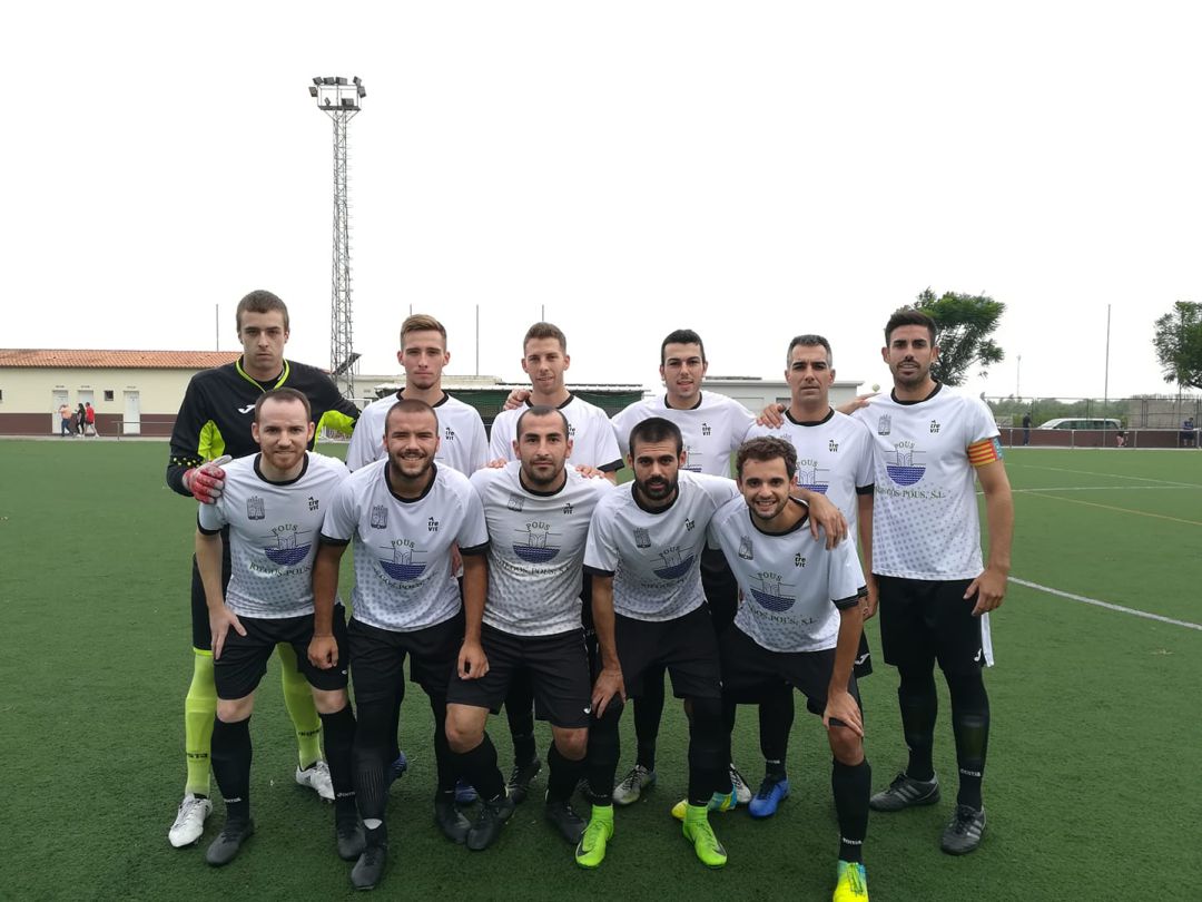 Primer once del CD Xeraco en primera regional Primer once del CD Xeraco en primera regional