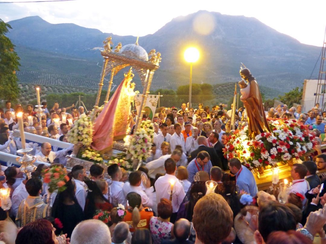 Encuentro de la Virgen de Cuadros con San José en 2018 Encuentro de la Virgen de Cuadros con San José en 2018
