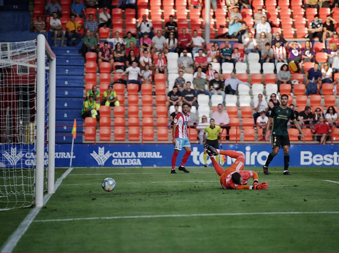 O primeiro tanto do CD lugo O primeiro tanto do CD lugo