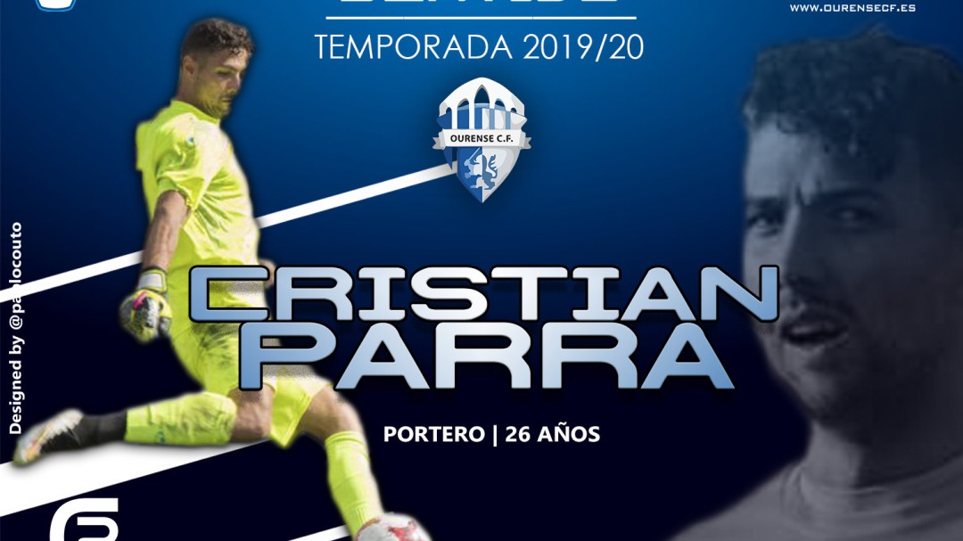 Cristian Parra garantía para la portería del Ourense C.F.